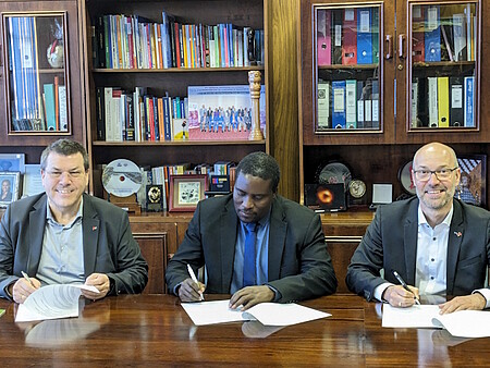 Langjährige Partnerschaften und erfolgreiche Kooperation zwischen der DHBW und Namibia