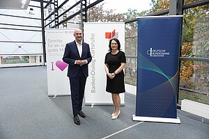 Dr. Danyal Bayaz und Prof. Dr. Christiane Weiland