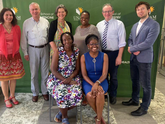 Fünfköpfige Delegation der DHBW Karlsruhe zu Besuch in Namibia